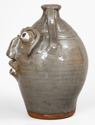 B.B. CRAIG / VALE, N.C. Stoneware Face Jug