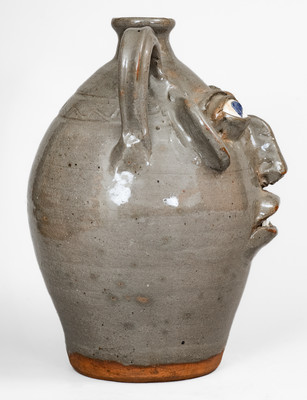 B.B. CRAIG / VALE, N.C. Stoneware Face Jug