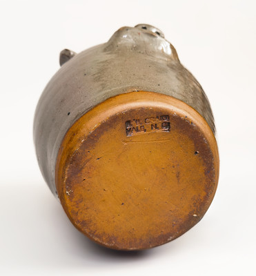 B.B. CRAIG / VALE, N.C. Stoneware Face Jug