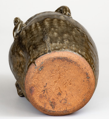 Lanier Meaders Stoneware Pottery Face Jug, 1988