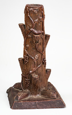 Ohio Sewer Tile Stump-Form Lamp Base