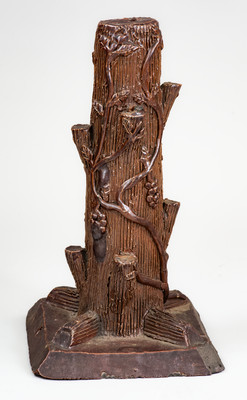 Ohio Sewer Tile Stump-Form Lamp Base