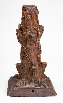 Ohio Sewer Tile Stump-Form Lamp Base