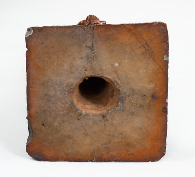 Ohio Sewer Tile Stump-Form Lamp Base