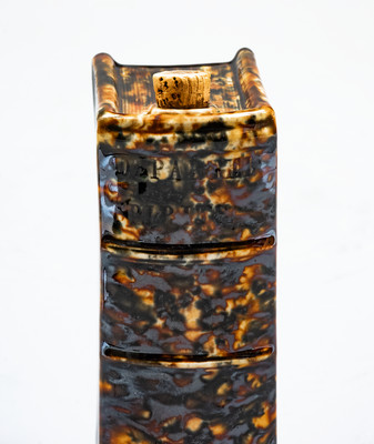 Fine Bennington Book Flask: 