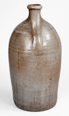 Fine J. D. CRAVEN, Randolph or Moore County, NC Stoneware Jug, mid 19th century