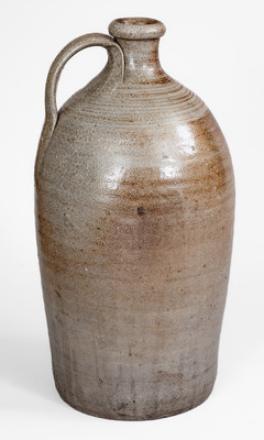Fine J. D. CRAVEN, Randolph or Moore County, NC Stoneware Jug, mid 19th century
