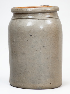 Rare Baresville, Ohio Stoneware Advertising Jar