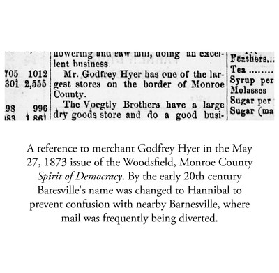 Rare Baresville, Ohio Stoneware Advertising Jar