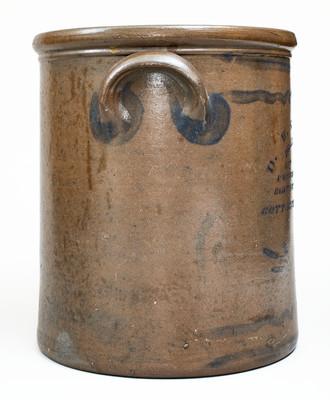 Rare 5 Gal. COTTAGEVILLE, W. VA Stoneware Advertising Jar