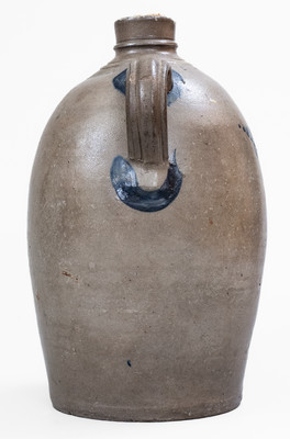 Rare McCabe, Kraft & Co. / Wheeling, W. VA Stoneware Advertising Jug w/ Stenciled Stars