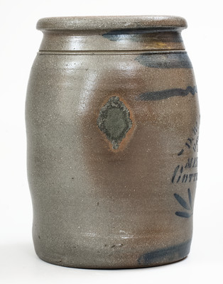 COTTAGEVILLE, W. VA Advertising Stoneware Jar