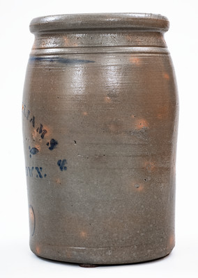 THOMPSON & WILLIAMS / MORGANTOWN, W. VA Stoneware Jar