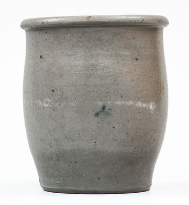 Scarce  LITTLETON, W. VA Stoneware Advertising Jar