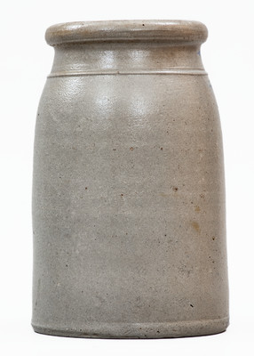 Rare SISTERSVILLE, WV Stoneware Advertising Jar