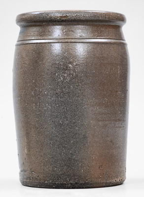 Rare RAVENSWOOD / W. VA. Stoneware Advertising Jar