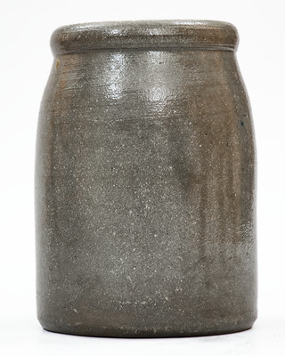 Very Rare NEW MARTINSVILLE, W. VA Stoneware Stenciled Canning Jar