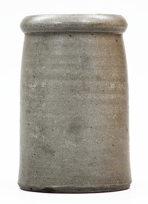 A. CONRAD / SHINNSTON, W. VA  Stenciled Stoneware Jar