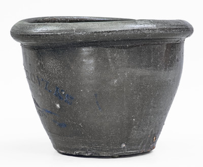 Rare RICE & BROYLES, Lindside, West Virginia Stoneware Jar