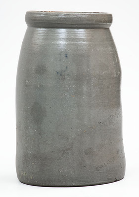 Very Rare ST. ALBANS, W. VA Stoneware Stenciled Canning Jar