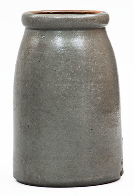 Scarce JACKSON C. H., W. VA Stoneware Stenciled Canning Jar