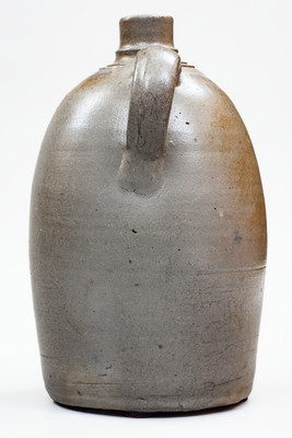 WHEELING, W. VA Stoneware Stenciled Advertising Jug