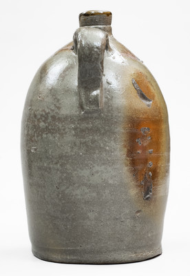 Rare SISTERSVILLE, W. VA. Stoneware Stenciled Advertising Jug