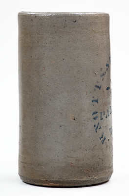 KNOTTS, SWINDLER, & CO. / PALATINE / W. VA Stoneware Canning Jar