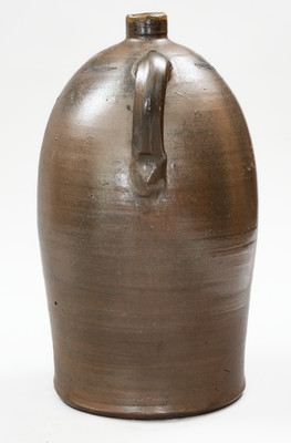 3 Gal. WHEELING, W. VA Stoneware Advertising Jug, probably Palatine, West Virginia