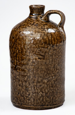 WJM (William J. Marshall, Crawford County, GA) Stoneware Jug, late 19th century