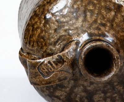 WJM (William J. Marshall, Crawford County, GA) Stoneware Jug, late 19th century