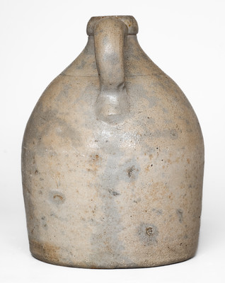 S. HART (Fulton, New York) Stoneware Presentation Jug, Inscribed 