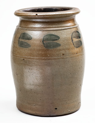 Attrib. G. & A. Black, Somerfield, PA Stoneware Jar