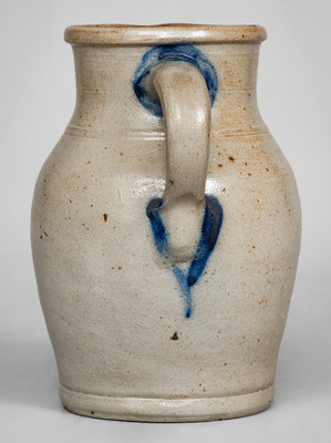 Fine Small-Sized attrib. Wingender, Haddonfield, NJ Stoneware Pitcher w/ Floral Decoration