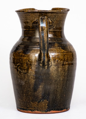 Scarce PENLAND (Buncombe County, NC) Alkaline-Glazed Stoneware Pitcher