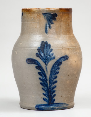Attrib. Richard C. Remmey, Philadelphia, PA Decorated Stoneware Pitcher