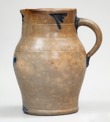 Attrib. Richard C. Remmey, Philadelphia, PA Decorated Stoneware Pitcher