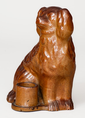 Indiana Sewer Tile Spaniel Figure, 