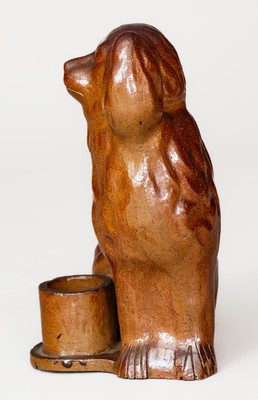 Indiana Sewer Tile Spaniel Figure,