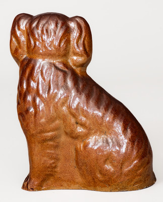 Indiana Sewer Tile Spaniel Figure, 