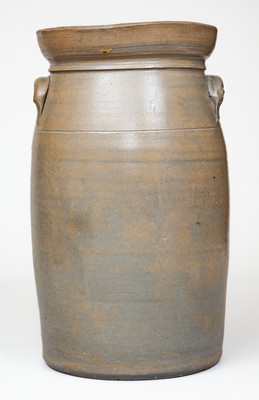 3 Gal. A. P. DONAGHHO / PARKERSBURG, W. V. Stoneware Churn