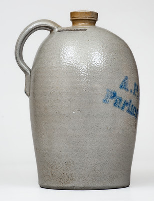 A. P. DONAGHHO / PARKERSBURG, W. VA. Stoneware Jug