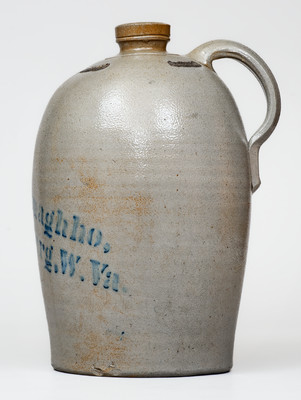 A. P. DONAGHHO / PARKERSBURG, W. VA. Stoneware Jug