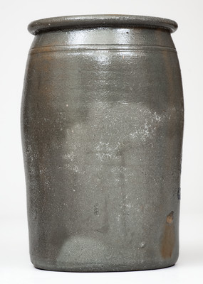 Rare WILLIAMS & REPPERT / GREENSBORO, PA Stoneware Jar w/ Hand-written