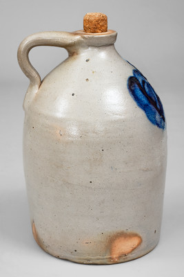Stoneware Jug attrib. Somerset Potters Works, Massachusetts, c1870