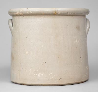 4 Gal. F. B. NORTON & CO. / WORCESTER, MASS. Stoneware Parrot Crock
