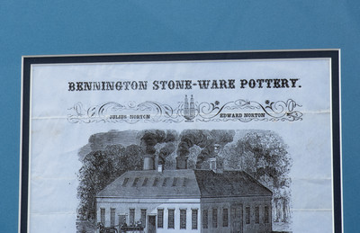 Unusual Billhead for J. & E. NORTON / BENNINGTON, VT, c1850s