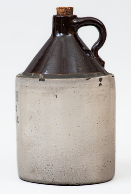 Rare KRONKINE / DR. CLARIS / BUFFALO, NY Stoneware Veterinary / Horse Medicine Jug