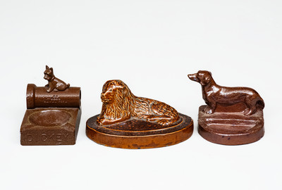 Lot of Three: Midwestern Sewer Tile Pieces