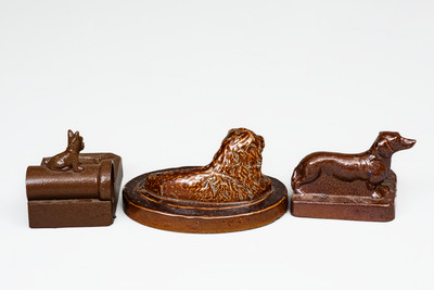 Lot of Three: Midwestern Sewer Tile Pieces